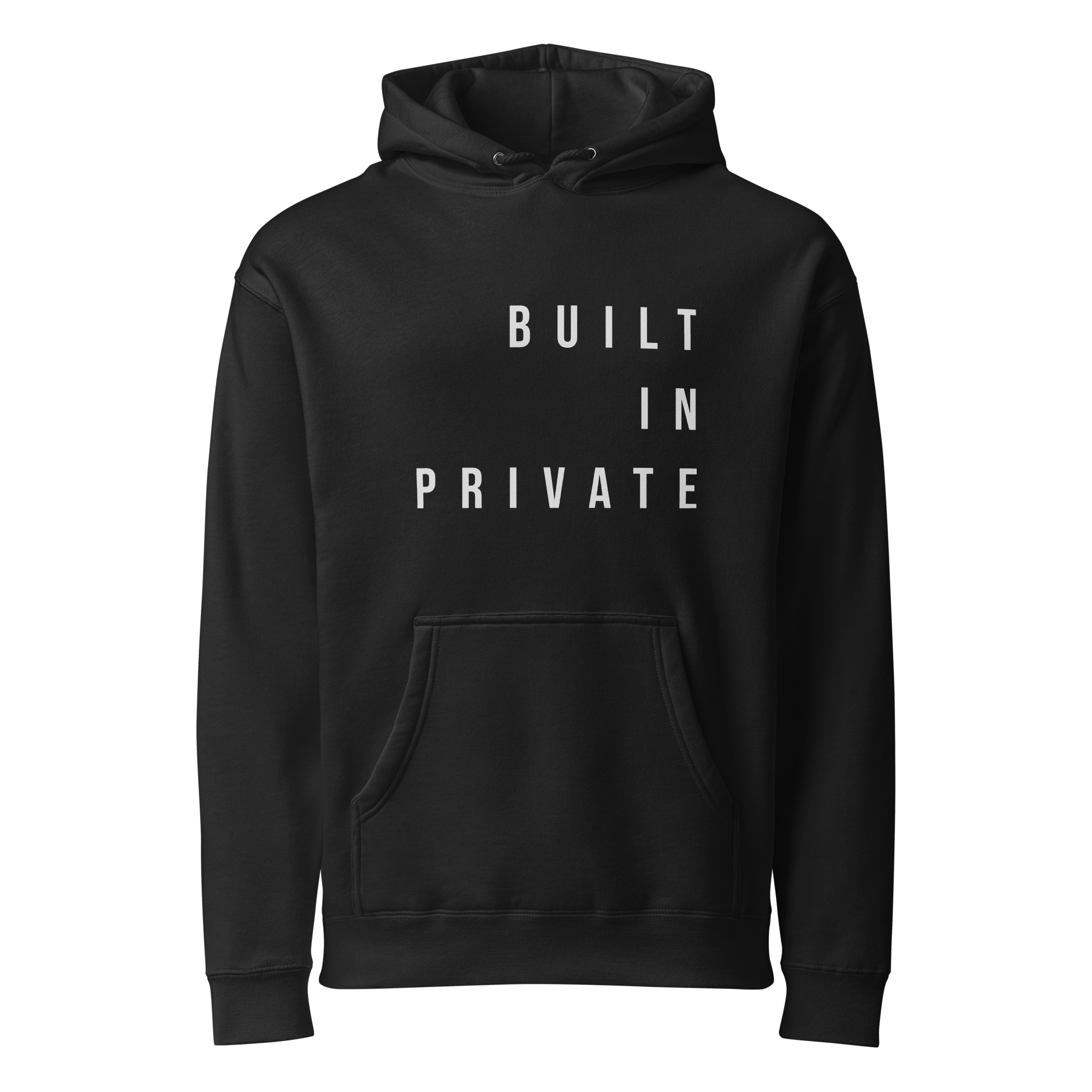 unisex-heavyweight-hooded-sweatshirt-black-front-6a63b2c1de665.jpg Unisex Heavyweight Hooded Sweatshirt | Independent Trading Co. IND4000 - Image 1